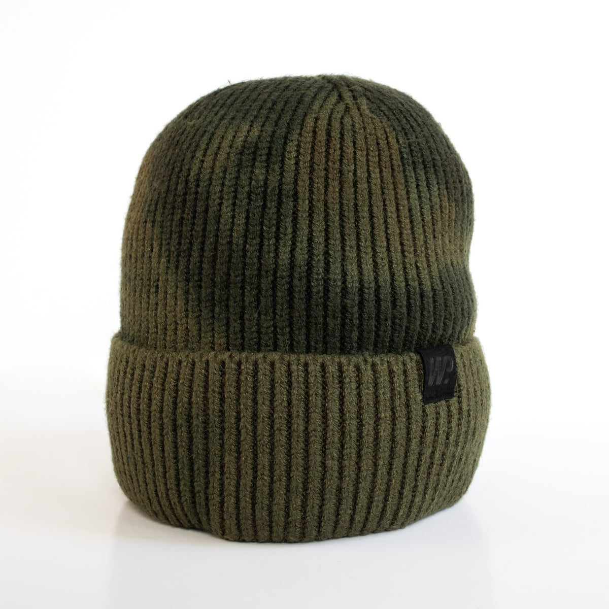 Boy's Army Green Camo Watercolor Knit Toque – WinterProof